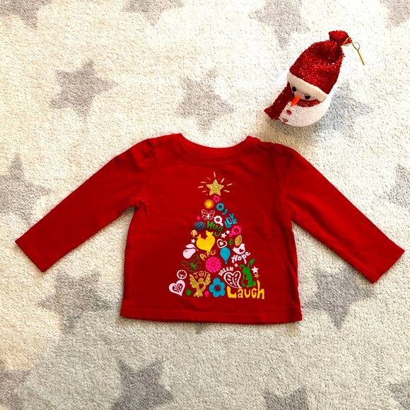 Old Navy Other - 3 for $12!✨Old Navy🎄Christmas shirt 12-18M